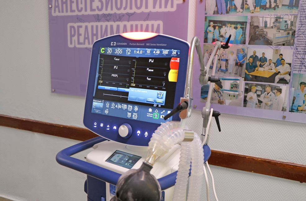 Нижневартовская окружная клиническая больница приобрела 20 аппаратов ИВЛ
